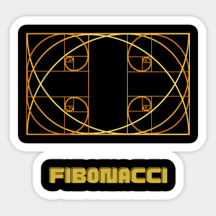 fibonacci day Sticker